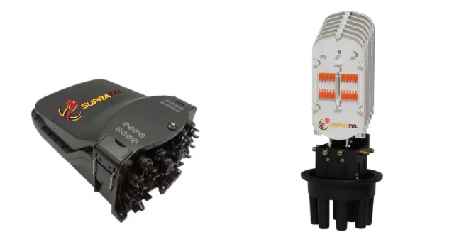 Aerial fiber enclosure